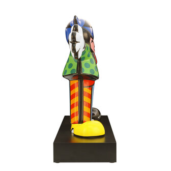 Goebel - Romero Britto | Statue / figurine d&eacute;corative Hug Boy | Porcelaine - Pop Art - 54cm - Edition Limit&eacute;e