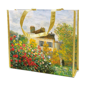 Goebel - Claude Monet | Boodschappentas Het Kunstenaarshuis | Shopper - 37cm