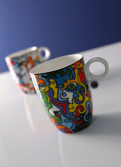Goebel - Billy The Artist | Coffee / Tea Mug Evolution of Love II | Cup - porcelain - 400ml