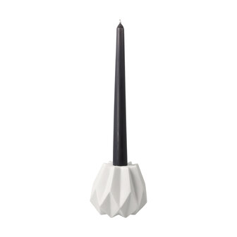 Goebel-Kaiser | Chandelier Polygono &Eacute;toile 9 | Porcelaine - 9cm - 1 bougie