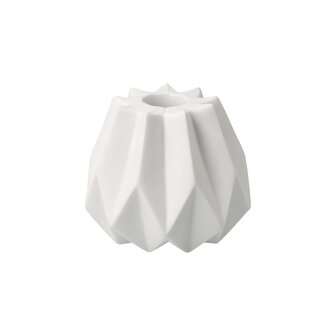 Goebel-Kaiser | Chandelier Polygono &Eacute;toile 9 | Porcelaine - 9cm - 1 bougie