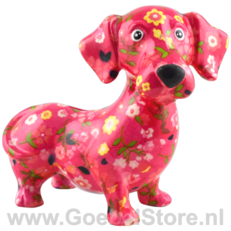 Pomme Pidou Spardose Hund Dackel Dennis Medium 001