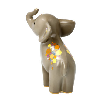 Goebel - Elephant | Decoratief beeld / figuur Rokka | Porselein - 11cm - olifant