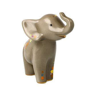 Goebel - &Eacute;l&eacute;phant | Statue / figurine d&eacute;corative Rokka | Porcelaine - 11cm - &eacute;l&eacute;phant