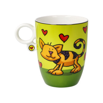 Goebel - Ed Heck | Coffee / Tea Mug Love Cat | Cup - porcelain - 400ml