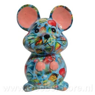 Pomme Pidou Money Box Mouse Martha Medium 001