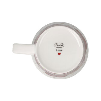 Goebel - Accessoires | Koffie / Thee Mok Fiore Love | Beker - porselein - 350ml