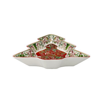 Goebel - Palais Royal | Schaal Kerstboom | Porselein - 25cm - kerst