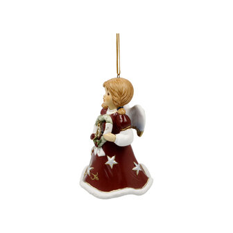 Goebel - No&euml;l | Pendentif de No&euml;l Ange Annuel 2023 | D&eacute;coration de No&euml;l - 9 cm