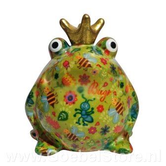 Pomme Pidou Money Box Frog Freddy Medium 009 (17x15x17cm - Ceramic)