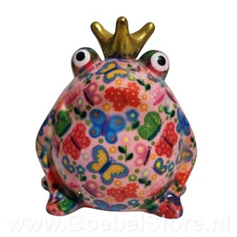 Pomme Pidou Spardose Frosch Freddy Medium 010 (17x15x17cm - Keramik)