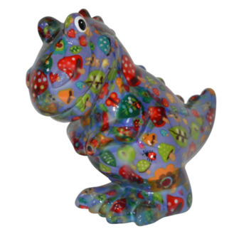 Pomme Pidou Spaarpot Dino Tito Medium 001 (20x11x17cm - Keramiek)