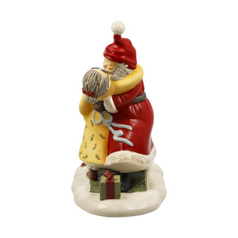 Goebel - Mary Engelbreit | Decoratief beeld Home Sweet Home | Aardewerk - 19cm - kerst