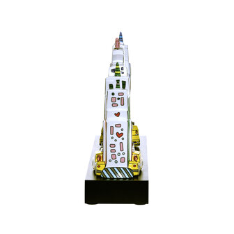 Goebel - James Rizzi | Decoratief beeld City of Dreams | Porselein - 48cm - Limited Edition