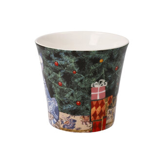 Goebel - Rosina Wachtmeister | Koffie / Thee Mok Sorprese di Natale | Beker - porselein - 350ml - Kerst