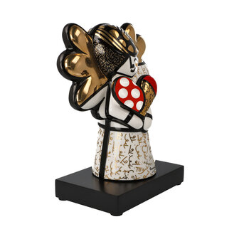 Goebel - Romero Britto | Decoratief beeld Golden Faith | Porselein - 23cm