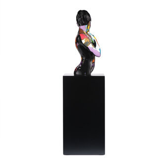 Goebel - Lana Frey | Decoratief beeld Fire in the Belly | Porselein - 50cm - Limited Edition - met echt goud