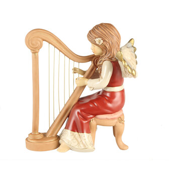 Goebel - Kerst | Decoratief beeld Zachte melodie| Aardewerk - 36cm - Limited Edition