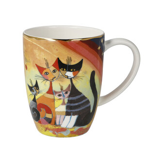 Goebel - Rosina Wachtmeister | Koffie / Thee Mok Gatti in autunno | Beker - porselein - 400ml