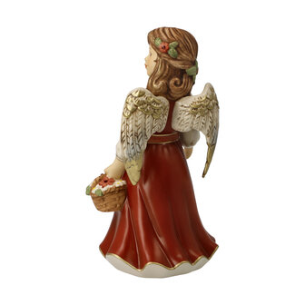 Goebel - Kerst | Decoratief beeld Engel Gloria Geloof | Aardewerk - 15cm