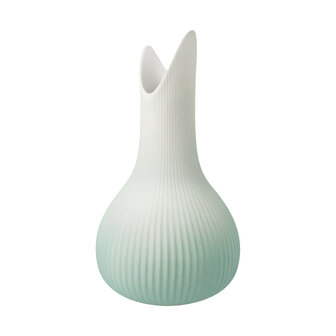 Goebel - Studio 8 | Vaas Raindrop Mint | Porselein - 15cm