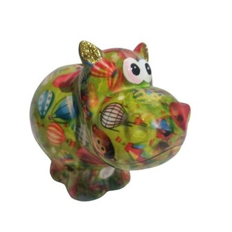 Pomme Pidou Spaarpot Wildlife 001 Nijlpaard Regular (15cm - Keramiek)