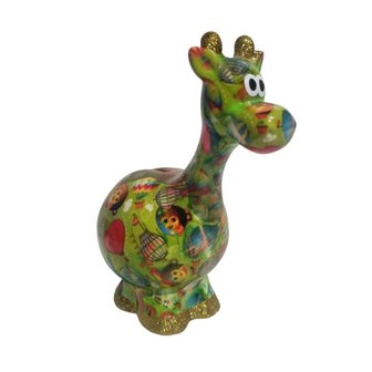 Pomme Pidou Spaarpot Wildlife 005 Giraf Regular (15cm - Keramiek)