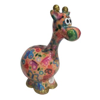 Pomme Pidou Spaarpot Wildlife 007 Giraf Regular (15cm - Keramiek)