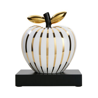 Goebel - Studio 8 | Decoratief beeld Appel - Golden Sunlight | Porselein - 28cm - Limited Edition