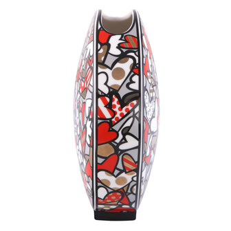 Goebel - Romero Britto | Vaas All we need is Love | Porselein - 20cm