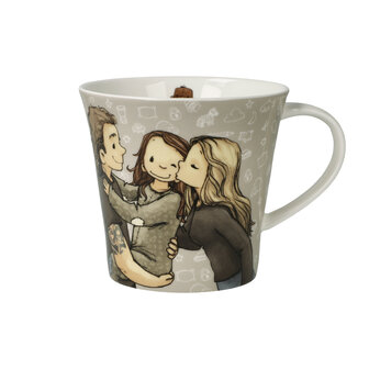 Goebel - Anouk | Koffie / Thee Mok Familie | Beker - porselein - 350ml