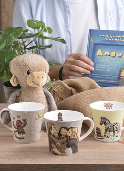 Goebel - Anouk | Koffie / Thee Mok Iedereen houdt van Affi | Beker - porselein - 350ml