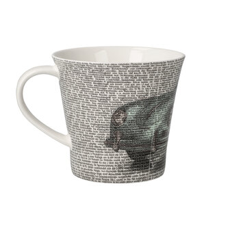 Goebel - Saxa | Koffie / Thee Mok Porsche 356 Green | Beker - porselein - 350ml