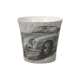 Goebel - Saxa | Koffie / Thee Mok Porsche 356 Green | Beker - porselein - 350ml