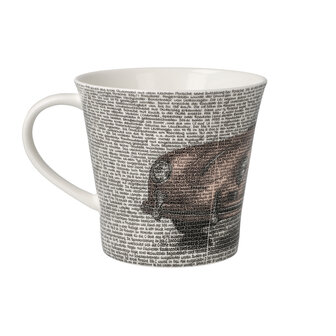 Goebel - Saxa | Koffie / Thee Mok Porsche 356 Rubyred | Beker - porselein - 350ml