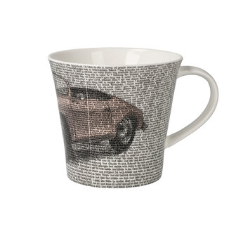 Goebel - Saxa | Koffie / Thee Mok Porsche 356 Rubyred | Beker - porselein - 350ml