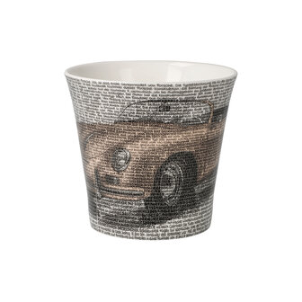 Goebel - Saxa | Koffie / Thee Mok Porsche 356 Orange | Beker - porselein - 350ml