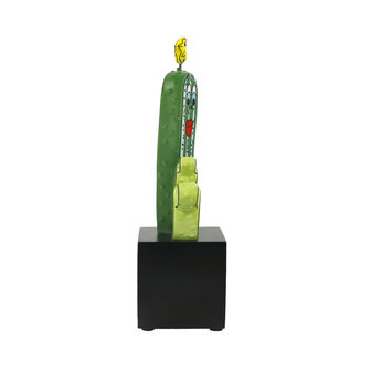 Goebel - James Rizzi | Decoratief beeld Prickly Pair | Porselein - 23cm - cactus