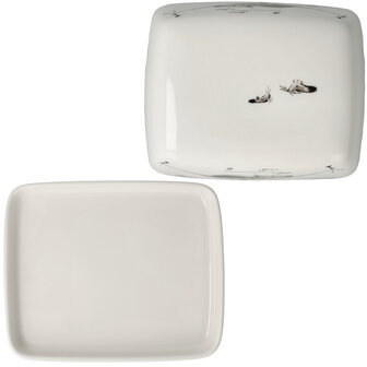 Goebel - Peter Schnellhardt | Botervloot Lunchpauze | Porselein - bewaardoos - 14cm