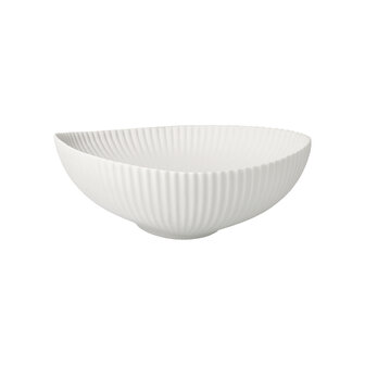Goebel - Studio 8 | Schaal Raindrop Pure | Porselein - 21cm