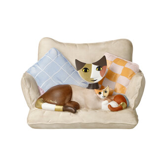 Goebel - Rosina Wachtmeister | Decoratief beeld La mamma e Minni | Porselein - 17cm - 2025