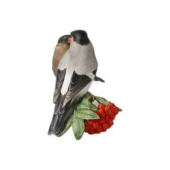 Goebel - Vogels | Decoratief beeld Paartje goudvinken | Porselein - 23cm - 2025