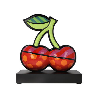 Goebel - Romero Britto | Decoratief beeld Cherries | Porselein - 33cm - 2025 - Limited Edition