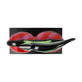 Goebel - Romero Britto | Decoratief beeld Cherries | Porselein - 33cm - 2025 - Limited Edition