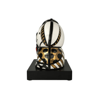 Goebel - Romero Britto | Decoratief beeld Hond Goud | Porselein - 30cm - 2025 - Limited Edition