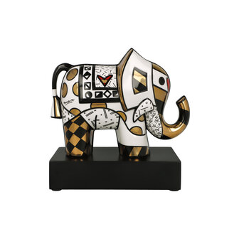 Goebel - Romero Britto | Decoratief beeld Golden Great India 2 | Porselein - 22cm - 2025