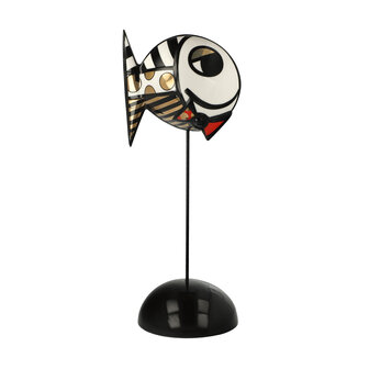 Goebel - Romero Britto | Decoratief beeld Golden Deeply in Love 1 | Porselein - 28cm - 2025