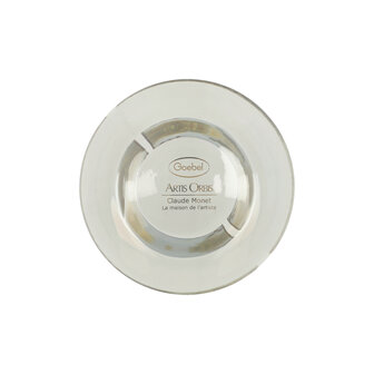 Goebel - Claude Monet | Windlicht / Theelicht Het Kunstenaarshuis | Glas - 10cm - waxinelicht houder