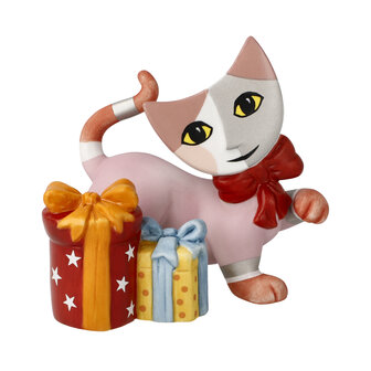 Goebel - Rosina Wachtmeister | Decoratief beeld Kerst Bella | Porselein - 8cm - 2025