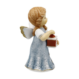 Goebel - Nina &amp; Marco | Decoratief beeld Engel Pittige koffiegeur | Porselein - 10cm - 2025